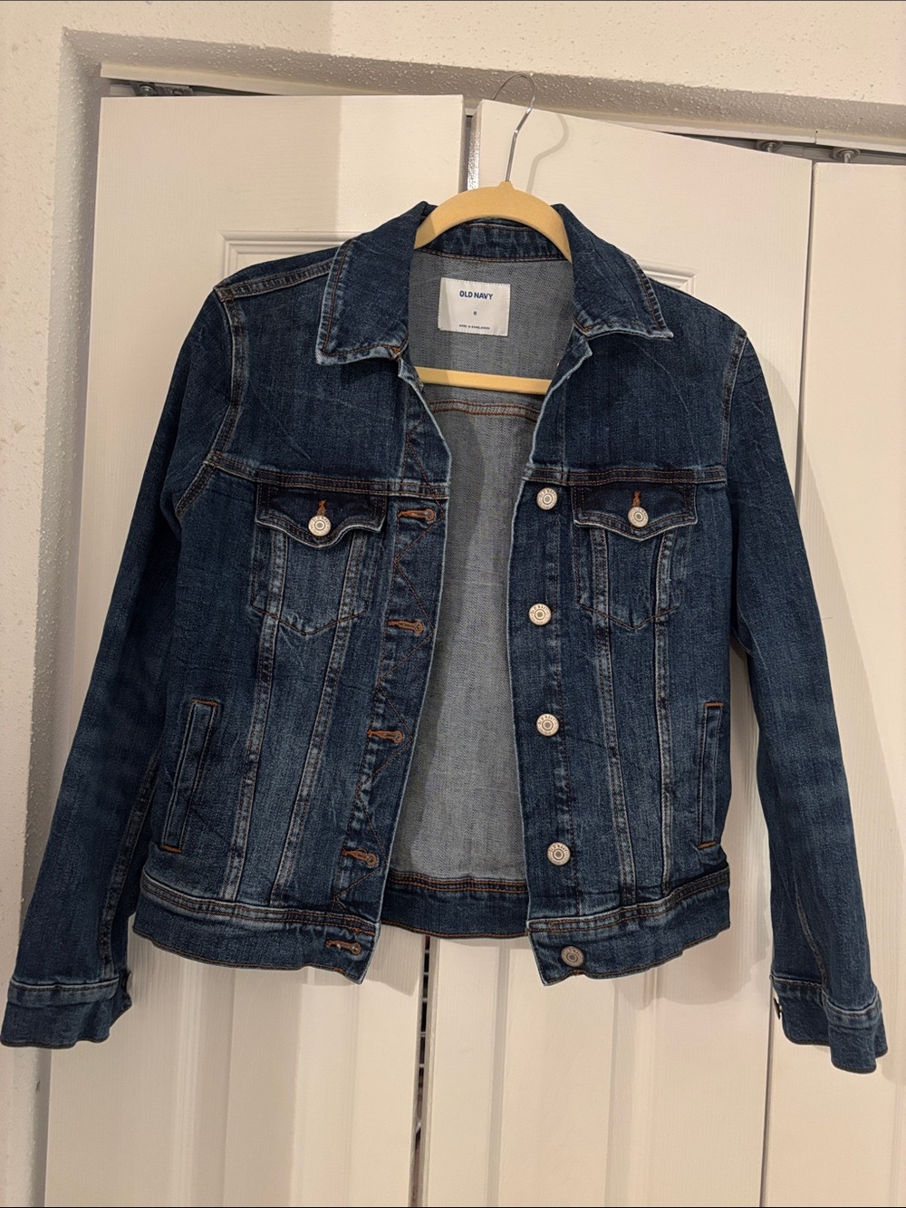 Old Navy Women's Indigo Blue Jean Jacket